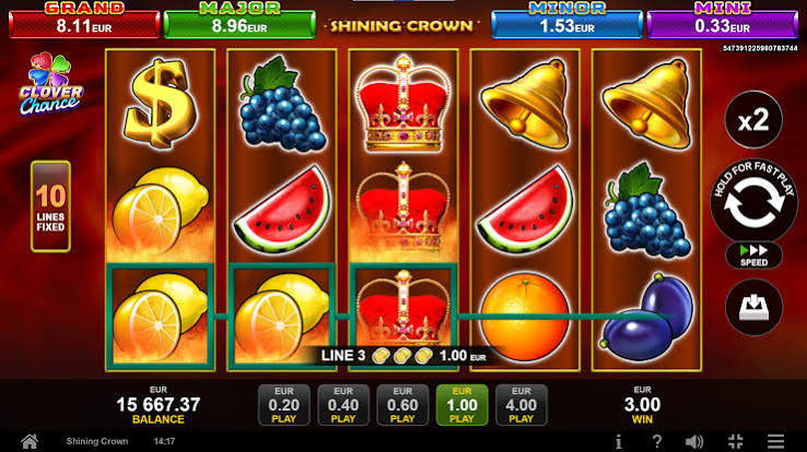 Shining Crown Slot-Bewertung Shining Crown Slot-Bewertung